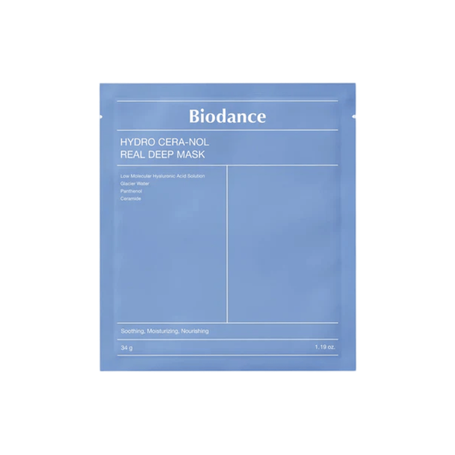 Biodance Hydro Cero - Nol Real Deep Mask - Unni Glow